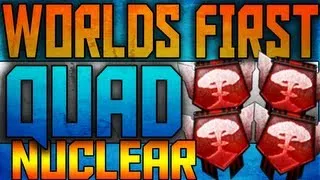 WORLDS FIRST QUAD NUCLEAR ON BLACK OPS 2!