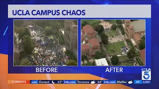 UCLA solidarity encampment dismantled, hundreds arrested