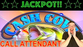 OUR BIGGEST JACKPOT HANDPAY ON CASH COVE!!🐟 🐠 🐡 🤑