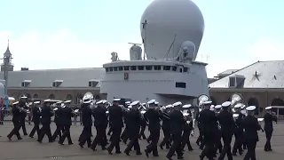 Marinierskapel der Koninklijke Marine Koningstaptoe Den Helder 2022, repetitie