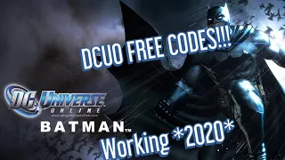 *2020* (DC Universe Online Codes That still work)CHECK COMMENTS FOR CODES