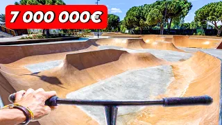 UN SKATEPARK À 7 000 000€ !