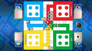 Ludo game in 4 players | Ludo King 4 players | Ludo gameplay #67 | Random Gaming Dice