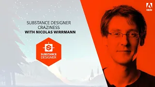 Substance Designer Craziness with Nicolas Wirrmann | Adobe Substance 3D