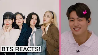 BTS Reacts To BLACKPINK Listening To “BUTTER”!