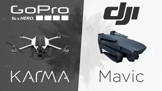 Mavic Pro Vs  Karma :The Best Drone for Vloggers?