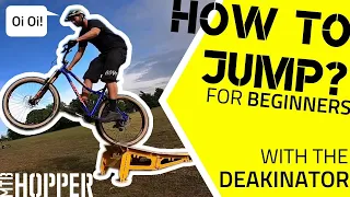 How To Jump A Mountain Bike for Beginners? Featuring Ben Deakin! | MTB HOPPER BLOG