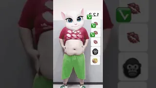 Funniest Talking New Angela emoji fat Tummy Dance Effects most viewed on Youtube Compilation  #1160