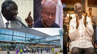 I Didn’t Start Kumasi Int’l Airport But J.A Kuffour In 2003: Mahama’s Own Words Finally Expose NDC..