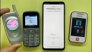 Old Samsung A800 Vs Samsung Galaxy Young Vs MAXVI B5 Vs XIAOMI RN10 Pro/Crazy Incoming Outgoing Call