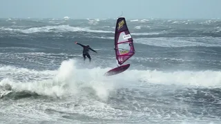 Sunday Struggle -  Big Day windsurfing in Middles / Hanstholm