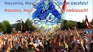 MEDJUGORIE - HOSANNA na niebiosach - Mladifest - Festiwal młodych (polski tekst)