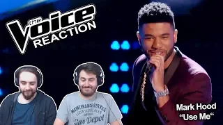 Singers FIRST TIME Reaction/Review to The Voice 2015 Blind Audition - Mark Hood: "Use Me"