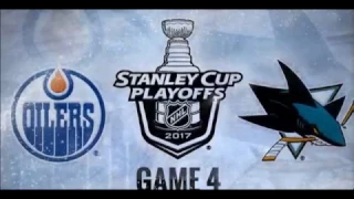 EDMONTON OILERS vs SAN JOSE SHARKS (Game 4) April 18