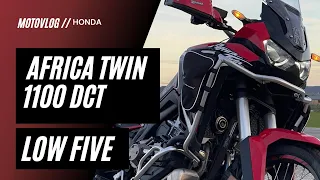 Low Five // Honda Africa Twin 1100 DCT | Motovlog