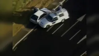 Police Chase In Auckland, New Zealand, February 7, 1997