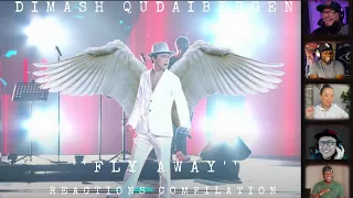 Dimash - FLY AWAY | New Wave 2021| REACTION COMPILATION | SO DIFFERENT AND SO MUCH FUN!!!🕺💃