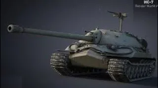 World of tanks blitz удачный бой на ис 7