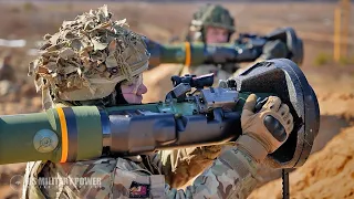 NLAW Anti Tank Weapon in Action