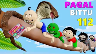 Pagal Bittu Sittu 112 | Lottery Wala Cartoon Part 2 | Bittu Sittu Toons | Pagal Beta |Cartoon Comedy