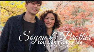 SOYOU & BROTHER - You Don't Know Me (SHE WAS PRETTY OST) lyrics