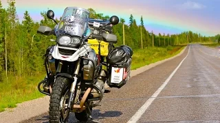 Capítulo 5 vuelta al mundo en moto. Alaska-Canadá