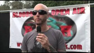 Machine Head interview at Bloodstock Open Air 2012