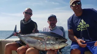 Yellow fin tuna fishing costa rica