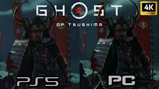 Ghost of Tsushima Director's Cut 4K | PC 7900XT vs PS5 | Graphics Comparison