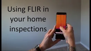 Some benefits to using a FLIR camera in a Home Inspection on a brand new home