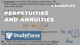 Perpetuity and Annuities