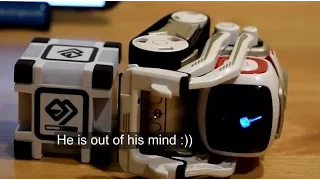 Cozmo's funniest reactions!  (Cozmo robot) PART ONE!