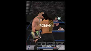 WWE SVR 11 CHALLENGE FOR ROMAN REIGNS AND BROCK LESNAR