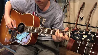 Gibson Hummingbird std. Fingerstyle 연주 고용찬/원미사운드