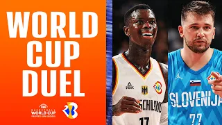 EPIC DUEL 🔥 Dennis Schröder (24 PTS & 10 AST) vs Luka Dončić (23 PTS & 6 AST) | #FIBAWC