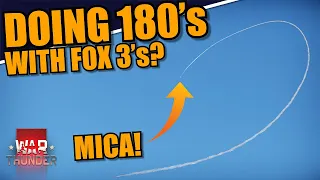 War Thunder DEV - THIS IS ANOTHER LEVEL of missile performance! TESTING the FOX-3's to their max!