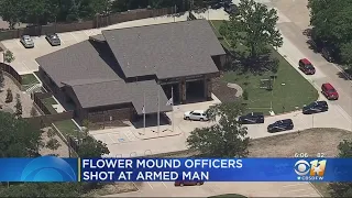 Police: Armed Man Arrested After Trying To Walk Into Flower Mound Fire Station, Pointing Gun At Offi