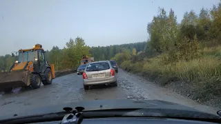 Дороги Новосибирска - убийца японский подвесок. Участок дороги Новолуговое - Выборная (ТЭЦ 5)