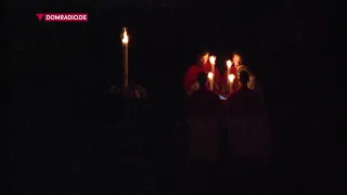 Feier der Osternacht im Kölner Dom