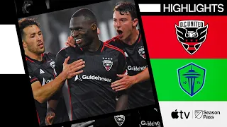 D.C. United vs. Seattle Sounders | Full Match Highlights | April 27, 2024