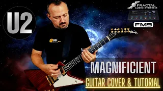 U2 - MAGNIFICENT (GUITAR COVER & TUTORIAL)