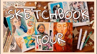 ✿ The Sketchbook Tour / Moleskine Leuchtturm and Rendr Review ✿