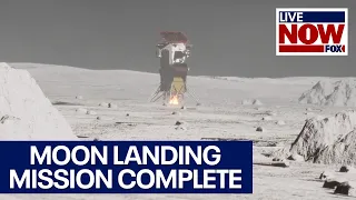 Odysseus moon landing complete: First US lunar landing in more than 50 years | LiveNOW from FOX