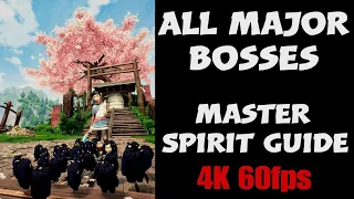 All Major Bosses on Master Spirit Guide Difficulty - Kena: Bridge of Spirits