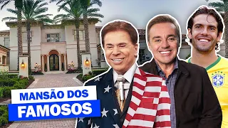 QUANTO CUSTA a MANSÃO do SILVIO SANTOS e outros famosos nos EUA