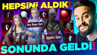 İŞGALCİ SETİ VE BUZ DİYARI SETİ SONUNDA ALDIM! 10 DESTANSI GELDİ! PUBG Mobile