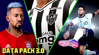 PES 2021 - Data Pack 3.0 🔥 ALL NEW UPDATE ✅ New Faces, Kits, Boots, Ball