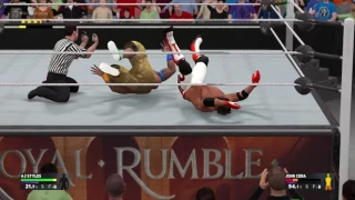 WWE Royal Rumble 2017 John Cena VS Aj Styles Full Match
