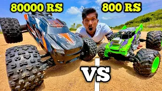 Rs 800 Vs Rs 80000 RC Monster Car Unboxing & Testing - Chatpat toy tv