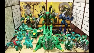 Shun Kazami Complete Collection (Season 1, 2, 3, 4 All Bakugan and Support Piece Showcase)